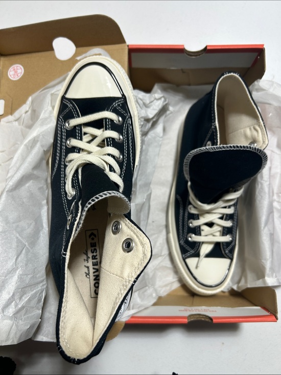 Converse Other - Converse unisex  Black and White High Top Sneakers